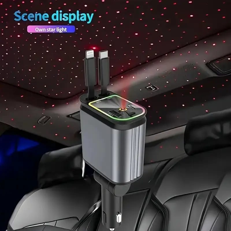 CARGADOR MULTIFUNCIONAL -PARA  AUTOS
