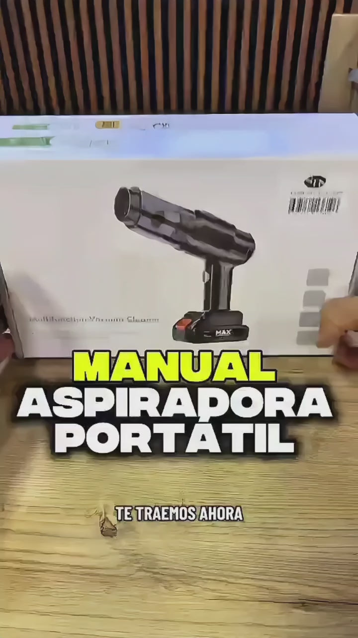 ASPIRADORA DE MANO- RECARGABLE