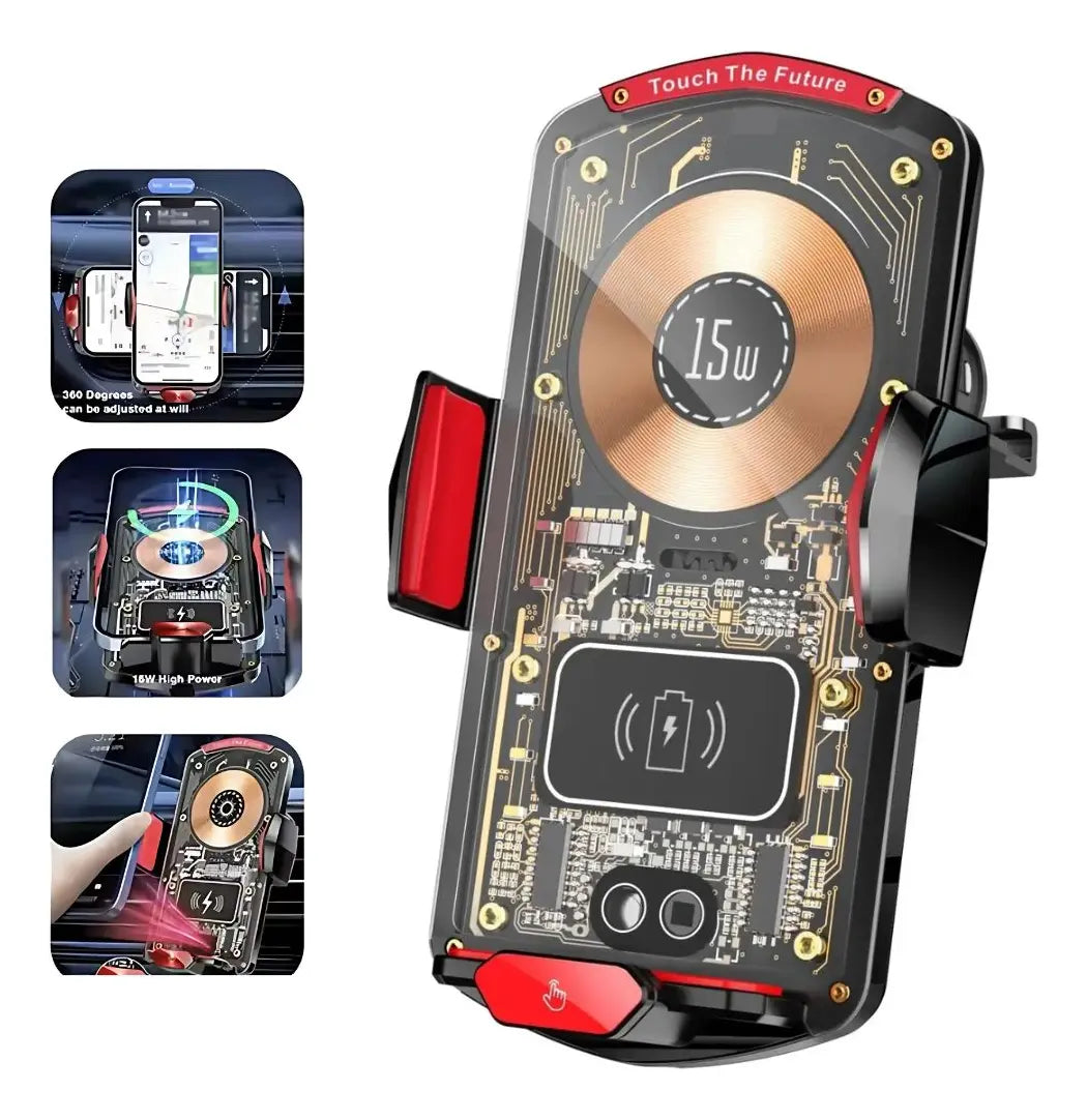 SOPORTE-CARGADOR PARA CELULAR