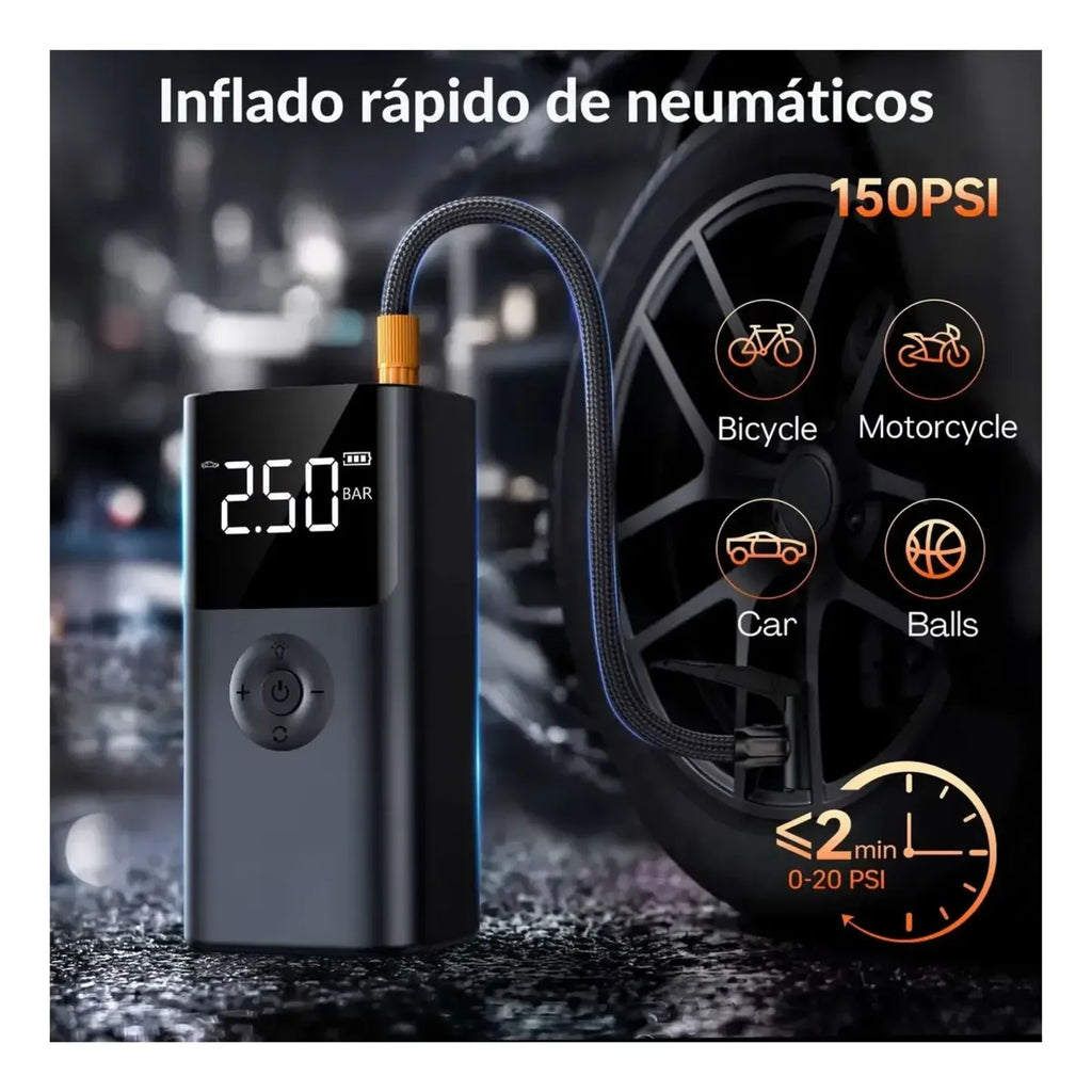 Arrancador de Batería Multifuncional 4 en 1