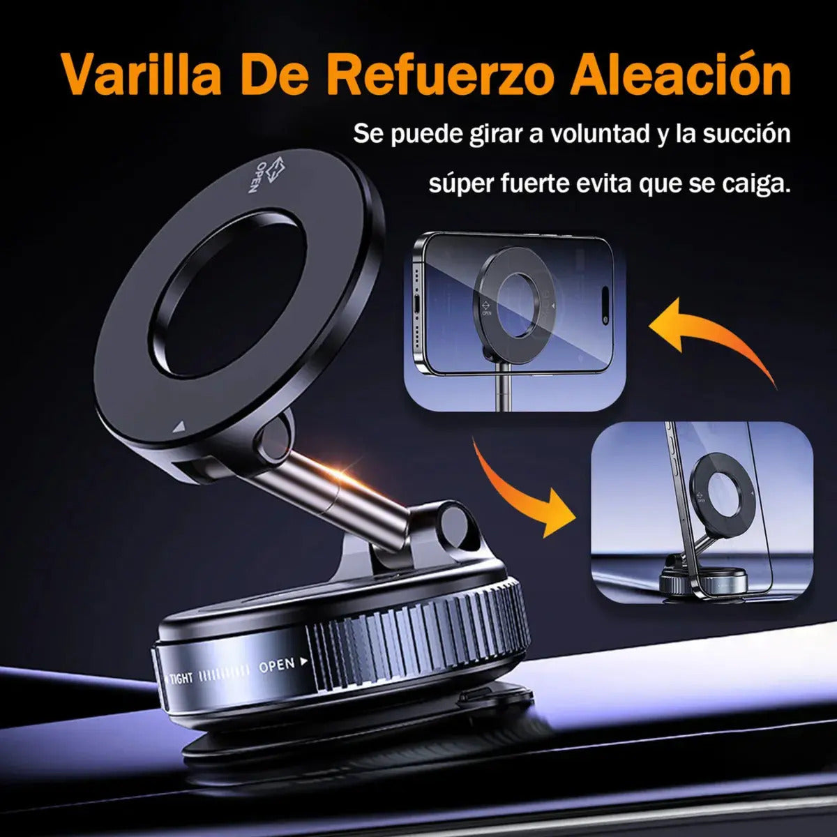 Soporte magnético para celular